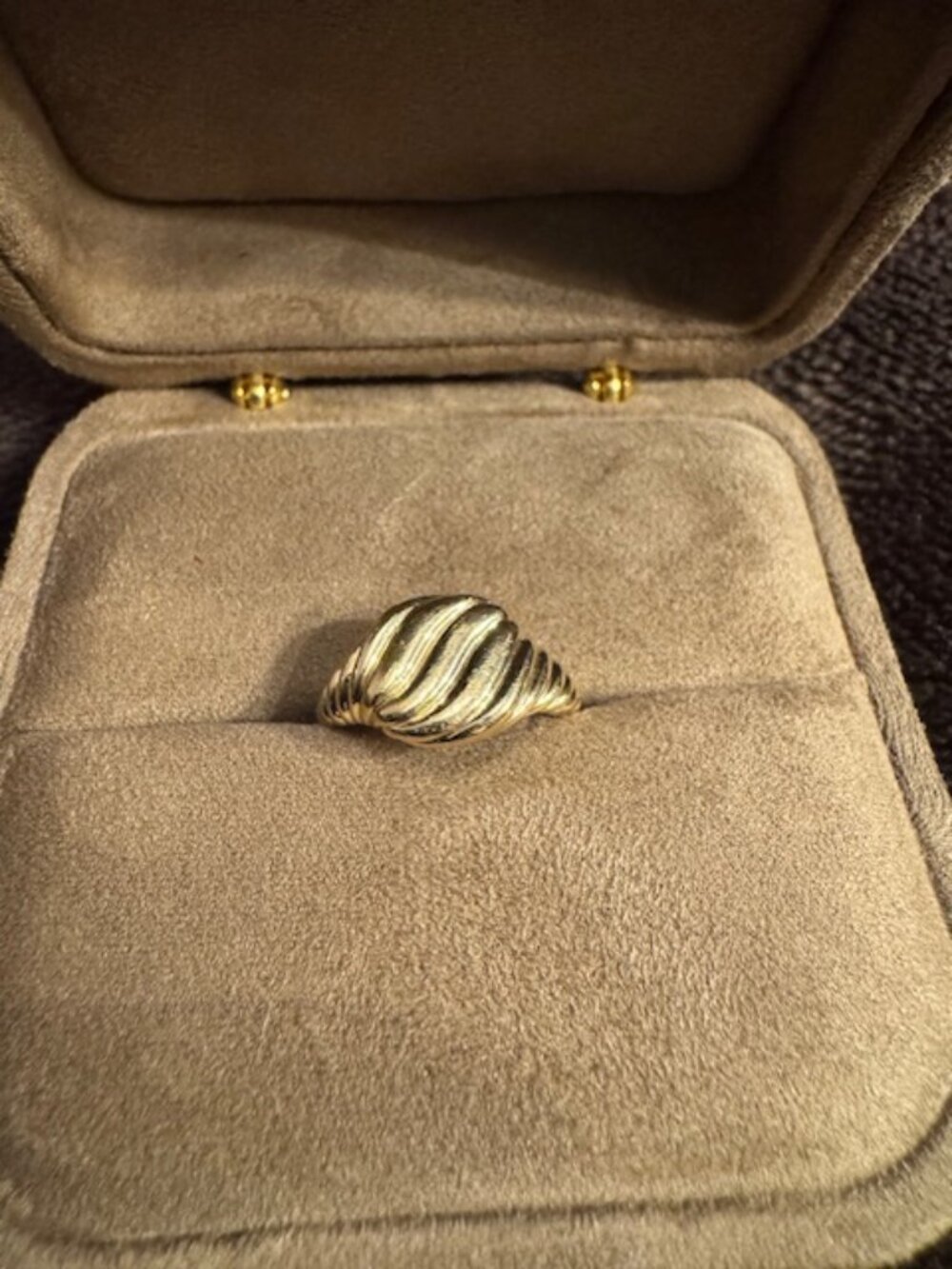 David Yurman Sculpted Cable Pinky Ring